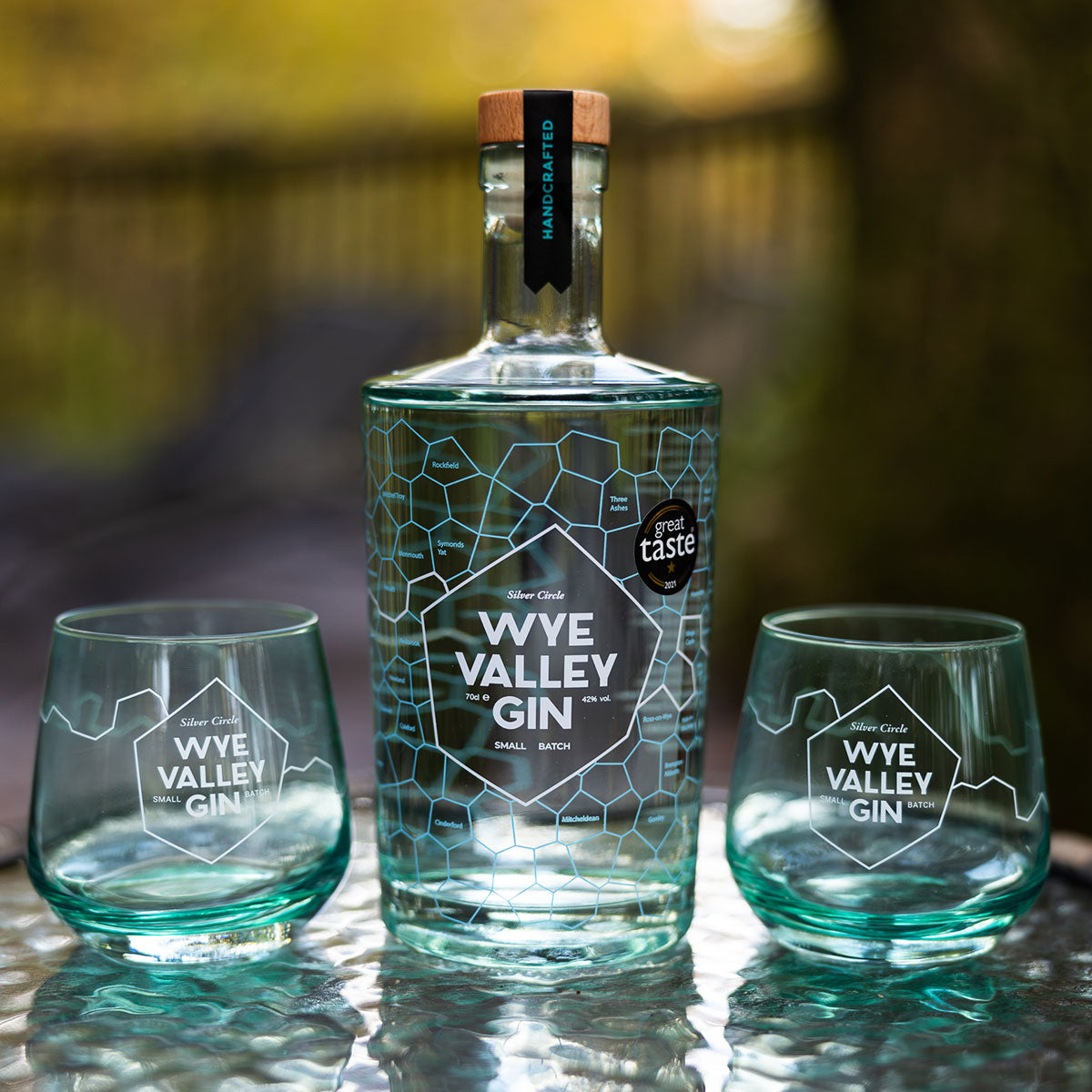 Wye Valley Gin glass