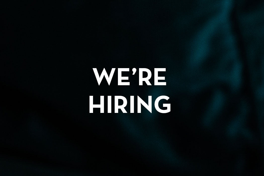 We're hiring - Come and join our team!