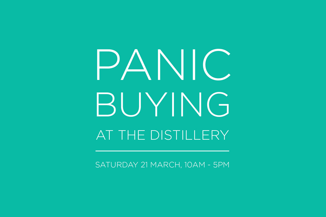 Panic buying at the distillery