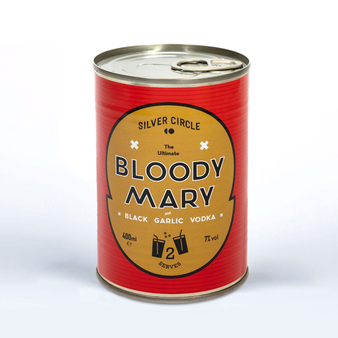 The Ultimate Bloody Mary in a Can 400ml Silver Circle Distillery