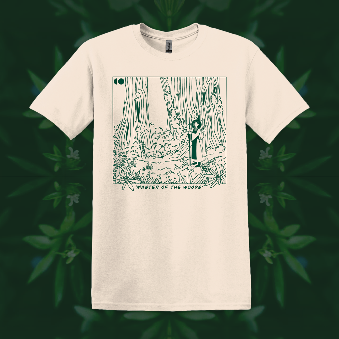 Master of the Woods - Short Sleeve T-Shirt 100% natural cotton  (Unisex)