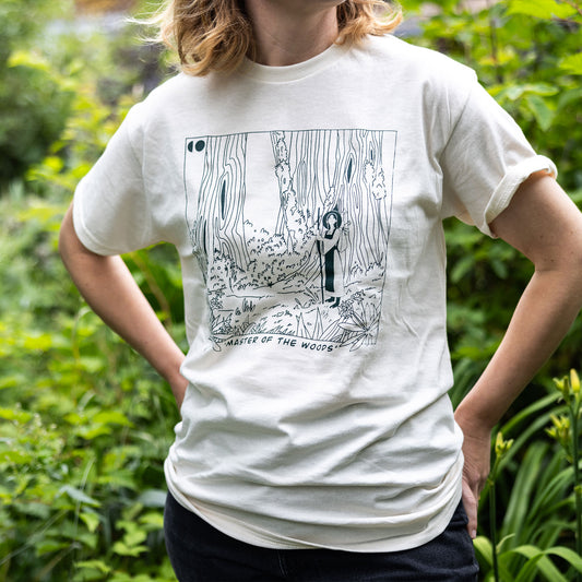 Master of the Woods - Short Sleeve T-Shirt (Natural White)