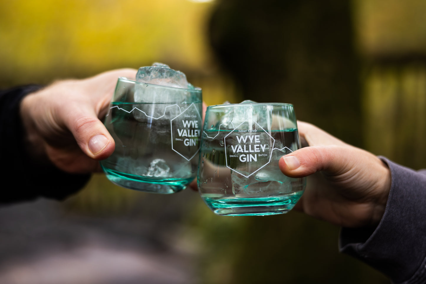 Wye Valley Gin + 2 Glasses Bundle